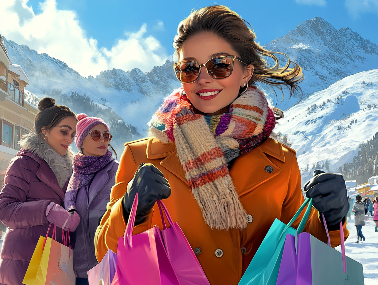 Shopping street in Pas de la Case